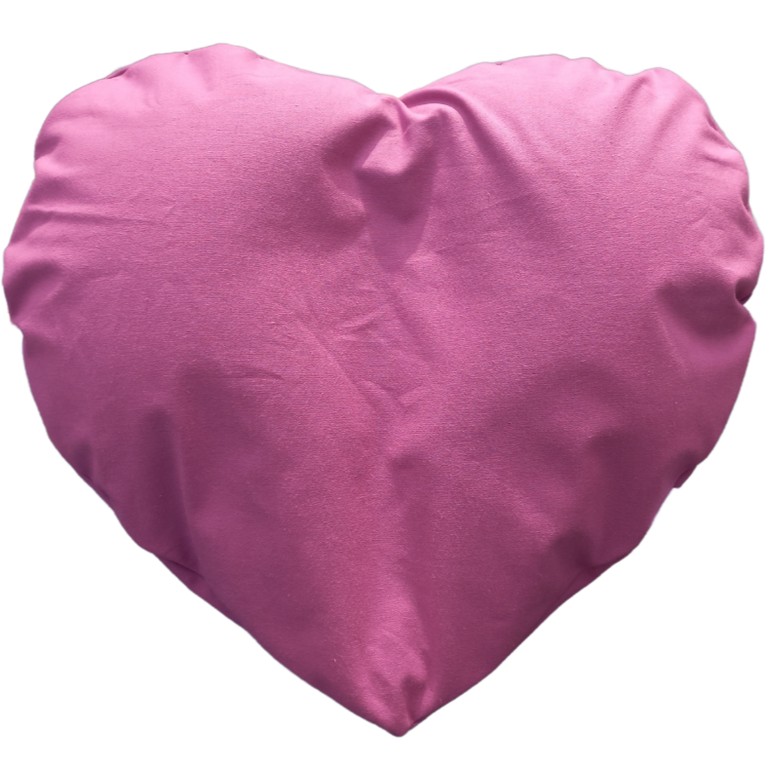 Poduszka z bawełny z jonami srebra w kształcie serca