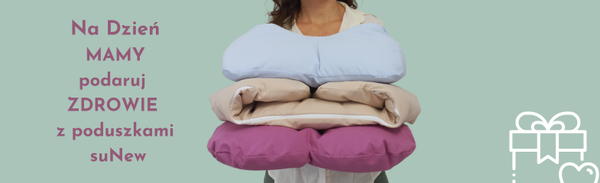 Poduszki terapeutyczne do spania na dzień mamy, wypełnione naturalną, ekologiczną łuską zapewnią zdrowy sen i zrelaksowane ciało